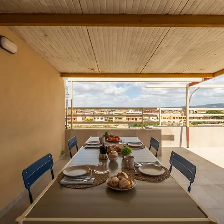 Eden Living - Rooftop & Poetto 3 Min Lejlighed Quartu Sant'Elena