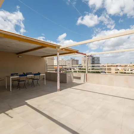 Eden Living - Rooftop & Poetto 3 Min Apartment